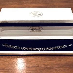 Sterling Silver Charm Bracelet - Unique - NEW in Box